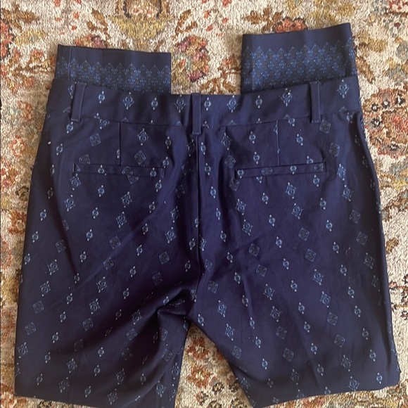 GAP Navy Patterned Pants - Picture 7 of 7
